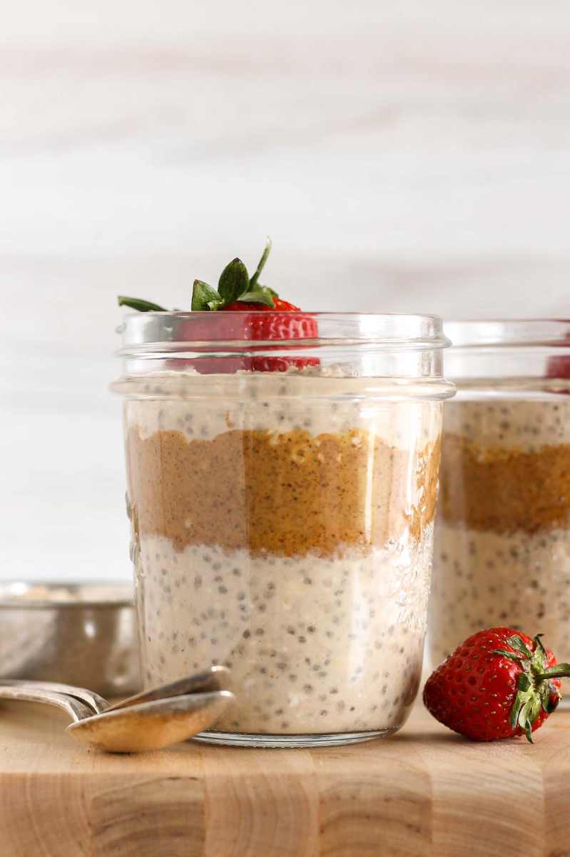 Overnight oats for postpartum diet